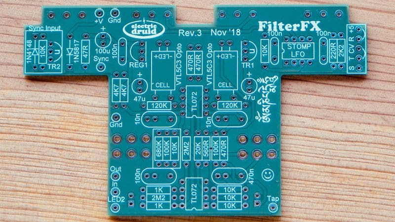 FilterFX PCB
